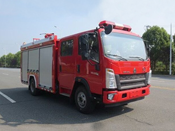 豪沃4.5噸泡沫消防車