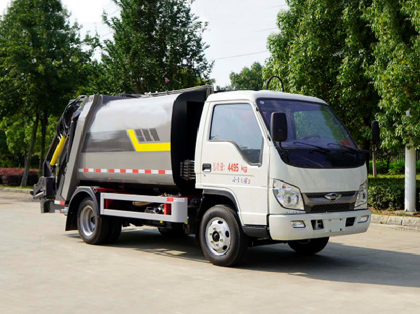 福田小卡之星壓縮式垃圾車(5立方)