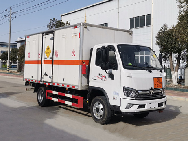奧鈴M卡氧化性物品廂式運(yùn)輸車