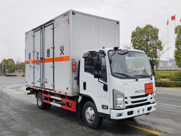 五十鈴雜項危險物品廂式運輸車