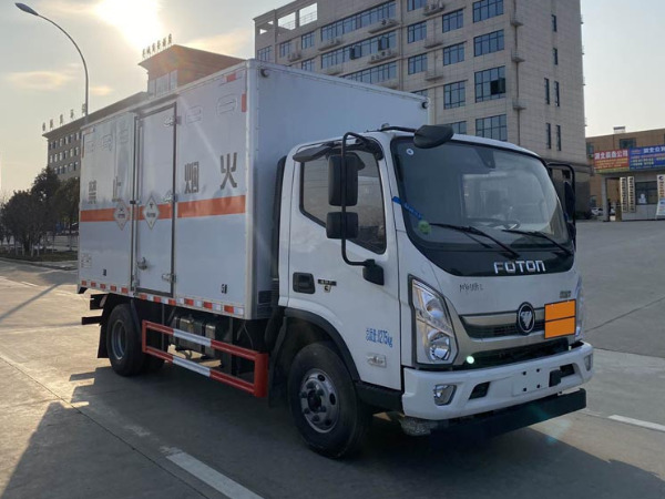 奧鈴4噸毒性和感染性物品廂式運(yùn)輸車(chē)