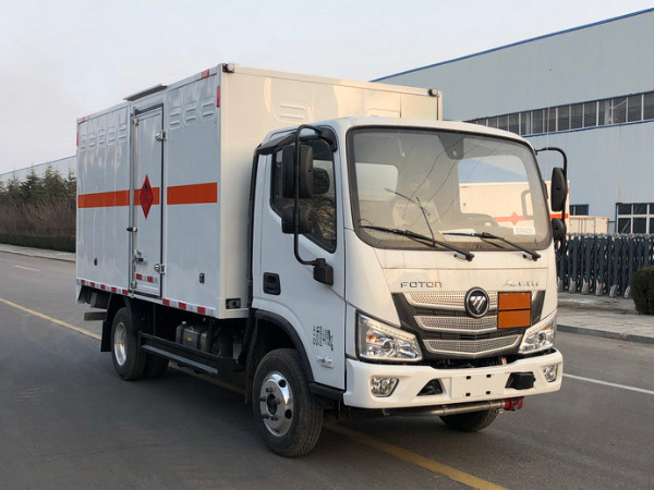 歐馬可藍(lán)牌易燃?xì)怏w運(yùn)輸車