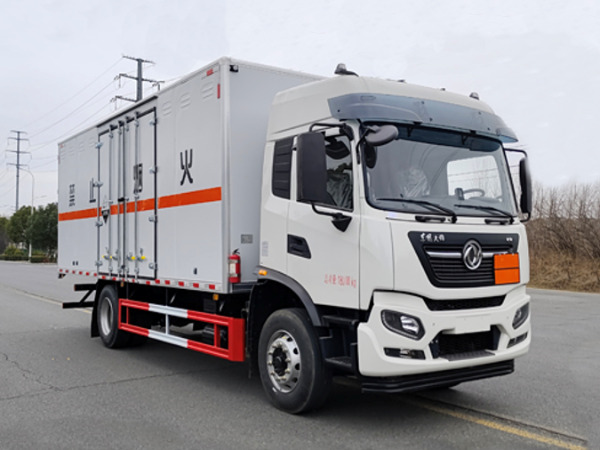 東風天錦腐蝕性物品廂式運輸車