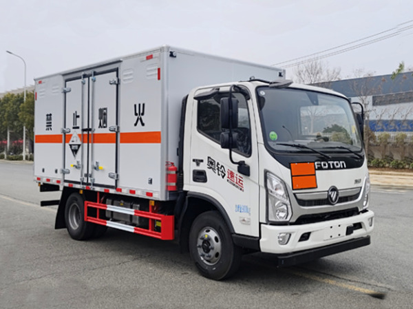 奧鈴5噸腐蝕性物品廂式運輸車