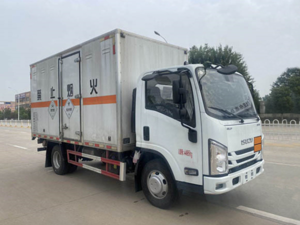 五十鈴毒性和感染性物品廂式運(yùn)輸車
